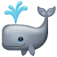 Significado de 🐳 emoji Ballena escupiendo