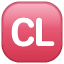 Significado de 🆑 emoji Botón de borrar