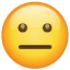 Significado de 😐 emoji Carita Neutral