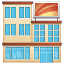 Significado de 🏬 emoji Centro comercial