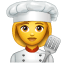 Significado de 👩 emoji ‍🍳 chef mujer