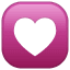 Significado de 💟 emoji Decoración de corazón