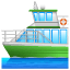 Significado de ⛴ emoji Ferry