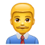 Significado de 👨 emoji ‍💼 Hombre de Negocios