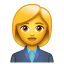 Significado de 👩 emoji ‍💼 Mujer Empresaria