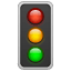 Significado de 🚦 emoji Semáforo vertical