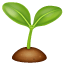 Significado de 🌱 emoji Semilla germinada