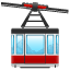 Significado de 🚠 emoji Teleférico de montaña