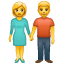 Significado de 👫 emoji Tomados de la mano