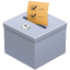 Significado de 🗳 emoji Urna con papeleta