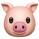  emojis de cara de cerdo 