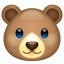  emojis de cara de oso 