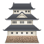  emojis de castillo japones 