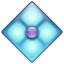  emojis de diamante con un punto 