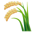  emojis de gavilla de arroz 