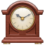  emojis de reloj de chimenea 