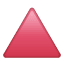  emojis de triangulo rojo hacia arriba 