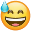  emojis de sudor