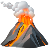  emojis de volcan 